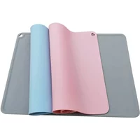 Pet Mat Waterproof Non-slip For Cat Color Silicone Food Bowl Cushion Puppy Kitten Drinking Water Pad Dog Feeding Tray Easy Clean