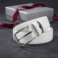 A men's formal belt,Wide3.51cm,Pure White,Classic Fashion。Adjustable design,DurablePULeather Material,Suitable for All Seasons。S