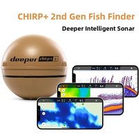 Deeper CHIRP High Definition Visual Sonar Ice Fishing Phone Finder Buoyancy Aid Rafting Outdoor Camping Travel Gear