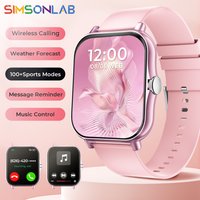 2026 New Smartwatch Bluetooth Call Fitness Tracker Heart Rate Sleep Record Outdoor Sport Watch for Android/IOS Men Women Gift
