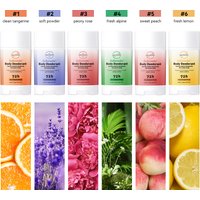New Whole Body Deodorant Invisible Cream Stick 72 Hour Odor Control Aluminum Free Baking Soda Free Skin Care