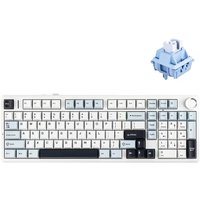 AULA F99PRO Gaming Mechanical Keyboard 99 Key Tri Mode Wireless Hot Swap Gasket Full Size Keyboard with Media Knob for PC Gamer