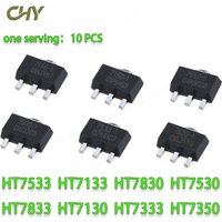10PCS HT7133 HT7333 HT7350 HT7833 HT7533 HT7830 HT7130 HT7530 SOT-89 SOT 7133-1 7333-1 7350-1 7833-1 7533-1 7830-1 7130-1 7530-1