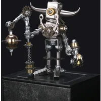 Mechanical Saints 3D Metal Puzzle DIY Building Blocks Trendy Handicraft Assembly Model Puzzle Toys Birthday Gift for Kid Adult