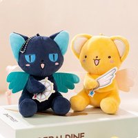 7/13cm cartoon cute plush toy keychain hanger, plush doll, anime peripheral doll, schoolbag backpack hanger, gift