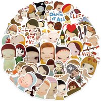 10/30/50Pcs Japan Nara Yoshitomo cute Stickers Decal Laptop Motorcycle Luggage Snowboard Fridge Phone Car waterproof