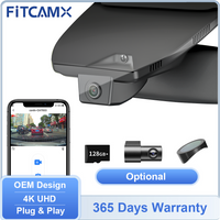 FITCAMX 4K Dashcam for Kia Niro & Niro EV 2017-2026, WIFI APP Connected Car Camera Driving Recorder for Kia Sorento 2021-2025