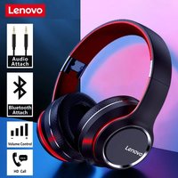 Lenovo HD200 słuchawki Bluetooth nauszne składane komputerowe słuchawki bezprzewodowe redukcja szumów zestaw słuchawkowy do gier stereo HIFI