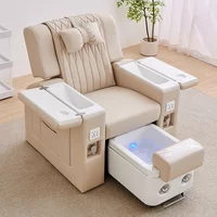 Spa Luxury Pedicure Chair Nail Tech Professional Armchair Chairs LED Beautiful Peda Massage Sillones De Pedicura Furniture