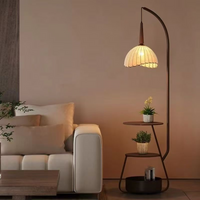 Modern Design Table Floor Light Nordic Retro Lantern Desk Floor Lamp Living Room Sofa Bedside Coffee Table Standing Lighting E27