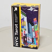 NYC Tarot: Big Apple Divination 78-Card Deck – Modern New York City Themed Tarot Cards for Urban Mystics 12*7cm