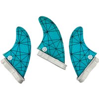 Surfboard Fins UPSURF FCS 2 Fins Thruster Surf Fins G5/G7 Quilhas Fins Blue Medium/Large Surfing Fin