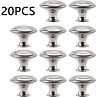 1/10/20/25Pcs Door Knobs Stainless Steel Drawer Cabinet Handles Knobs Kithcen Cupboard Pull Handles Furniture Hardware Accessory