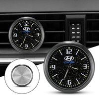 Car Quartz Clock Mini Electronic Clock Waterproof Watch Dashboard Clock For Hyundai Tucson IX35 I30 I20 Kona Coupe Veloster I40