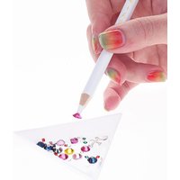 1/5/10Pcs Nail Dotting Pen Tools Picking Rhinestone Gem Picking Crystal Wax Pencil Nail Decoration Embellishment Tools