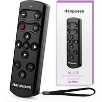 HANPUSEN Bluetooth Wireless Camera Remote for Nikon Zfc Z30 Z5 Z7II Z6III Z50 COOLPIX P1000 P950 A1000 B600; Replace Nikon ML-L7