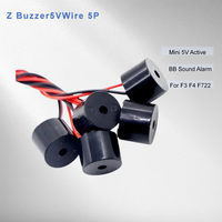 5PCS Mini 5V Active Buzzer BB Sound Ribbon Cable for FPV Flight Controller F3 F4 F722 AIO