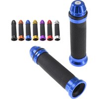 7/8" Motorradgriffe Handgummi Pedal Biker Roller Lenkergriffe modifizierter Lenker Gasdrehung Griff Settle Griffgriffe