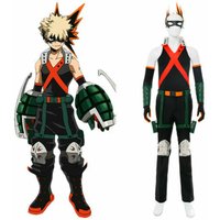 Anime My Hero Cosplay Costume Men Academia Katsuki Bakugo Hero Halloween Carnival Party Suit