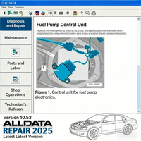 AllData 10.53 Automotive Diagnostic Software: Empowers full - fledged data technical support for cars and trucks with wirin