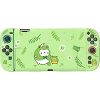 Case for Nintendo Switch 2 Cover Shell Dockable Protective Kawaii Cozy Cute Frog TPU Switch 2 Accessories Controller JoyCon