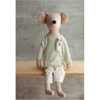 Large Pajama Mouse Plush Toys Cuddly 68cm Big Mice Stuffed Animal Toy Cotton Linen Stitch Plush Kids Bedtime Company Toys