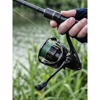Huidiao VANKUISHI Lightweight Spinning Reel 5.2:1 Lure Fishing Reel Carbon Fiber Drag Washer 12kg/26.5lb for Trout Bass Fishing