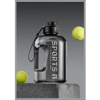 AliExpress NONE 1.7L/2.7L Portable Large Capacity Sports Water Bottle For Fitness High Temperature Resistance Gym Cycling Bottle Hiking Camping