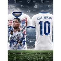 AliExpress NONE 2026 Jude Bellingham No.10 football jersey Match & Training Kit Summer Sports Men's T-Shirt Children's Clothing Tee Y2k Woman 