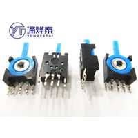 YYT 10PCS Reset rocker switch model SSCF110100 movement rocker