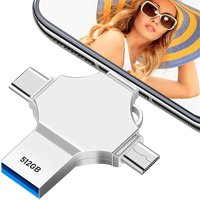 For iPhone OTG 3.0 Flash Drive 256GB 512G for Samsung Pro Plus MAX ipad Mac Multi Functional External Storage iOS Android Phones