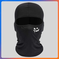 Motorcycle Balaclava Fashion Print Sun Protection Full Face Mask Breathable Mask Balaclava Bicycle Cycling Head Cover Un