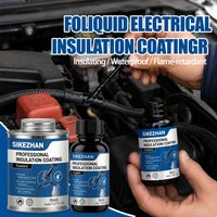 150ml Liquid Electrical Tape Insulation Rubber Coating Waterproof Fast Dry Sealant For Cable Wire Repair SIKEZHAN Black Glue