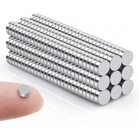 50/100/200 Piece Super Powerful Magnets Strong Disc Magnets for Fridge, DIY, Building, Scientific, Craft, Education