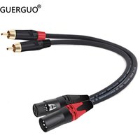 XLR to RCA Adapter Cable,RCA Male to 3Pin XLR Female/Male Audio Extension Shielded Cord for Amplifier,Mixer,Microphone