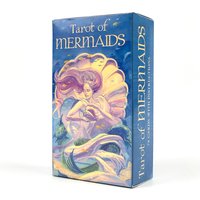 Tarot of Mermaids Tarot Deck Family Party Cards Game Classic Design For Beginners & Pros, Ideal For Divination Meditation