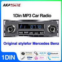Car Radio for Mercedes Benz 1Din MP3 Multimedia Player Stereo Audio Support Phone Charging Bluetooth EQ AUX USB FM Radio image 4