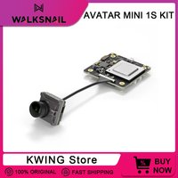 Walksnail Avatar HD Mini 1s Kit 500MW/32G 1080P 60fps VTX V3 32G Storage Polar Antenna 22ms Low Latency for FPV Racing Drone