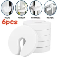 6Pcs door finger clip protective sleeve door stop super soft foam protective sleeve safety finger protective sleeve