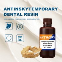 Antinsky Temporary Dental model resin 405nm 0.5kg used for teech high precision/low shrinkage/smooth surface