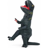 Inflatable Dinosaur Costume Adult Funny T Rex Mascot Suit Blow Up Costume Halloween Party Cosplay Festival Fancy Dress Outfit