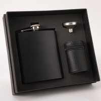 7oz Portable Pocket Hip Flask with funnel cup set Outdoor Travel Stainless Steel Flask Whiskey Drink Alcohol Flasks Steel Flagon