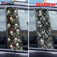 Car Sticker Vinyl Wrap Skull Cartoon Printed Waterproof Stickers Motorcycle Adhesive Vinyl Wrapping Film for Cars Accessories