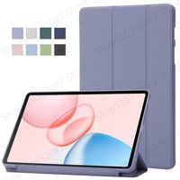 For Honor Pad 10 Case 12.1 inch Trifold PU Leaher Soft Back Stand Tablet Funda For Honor Pad 10 2025 Case Coque HEY3-W00 W10