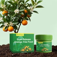 MoonSpry Slow-Release Orange Tree Fertilizer, Citrus and Orange Potted Planting Fruit Trees, Strong Seedlings, Swollen Fruits