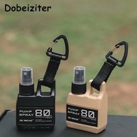 80ml Pump Spray Bottle Portable Empty Cosmetic Containers Refillable for Outdoor Camping Hiking