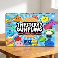 24-Day Soft Mystery Dumpling Advent Calendar Slow Resilience Anxiety Relief Countdown Calendar Fidget Decompression Blind Boxes