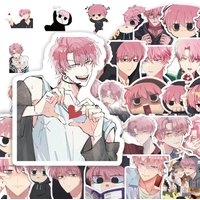 60pcs/set Anime Tamon's B-Side stickers Fukuhara Tamon Sakaguchi Sakura Waterproof Graffiti Stickers Phone Luggage DIY Decals