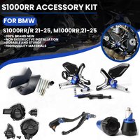 Motorcycle Adjustable Carbon Folding Foot Pegs Rest Rearset Rear Set Footpeg Footrest Kit For BMW S1000RR S1000R M1000RR