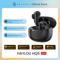 HAYLOU HQ5 ANC Wireless Earphones Bluetooth 6.0 Noise Cancelling Sports Earphones with 4 Microphones ENC Call Feature
